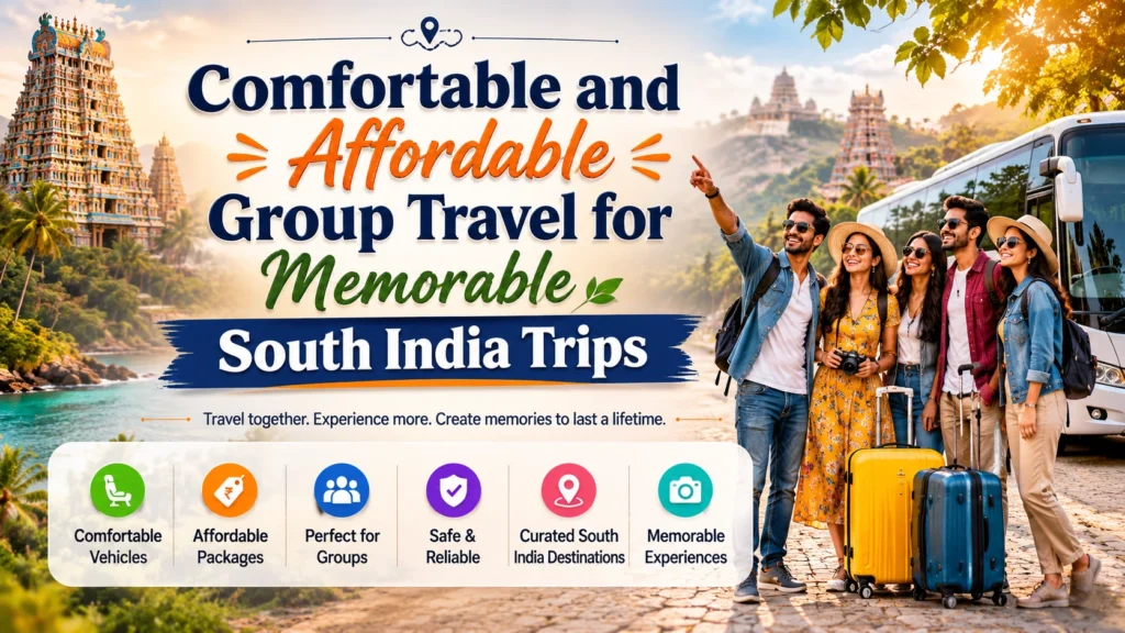 Comfortable and Affordable Group Travel for Memorable South India Trips