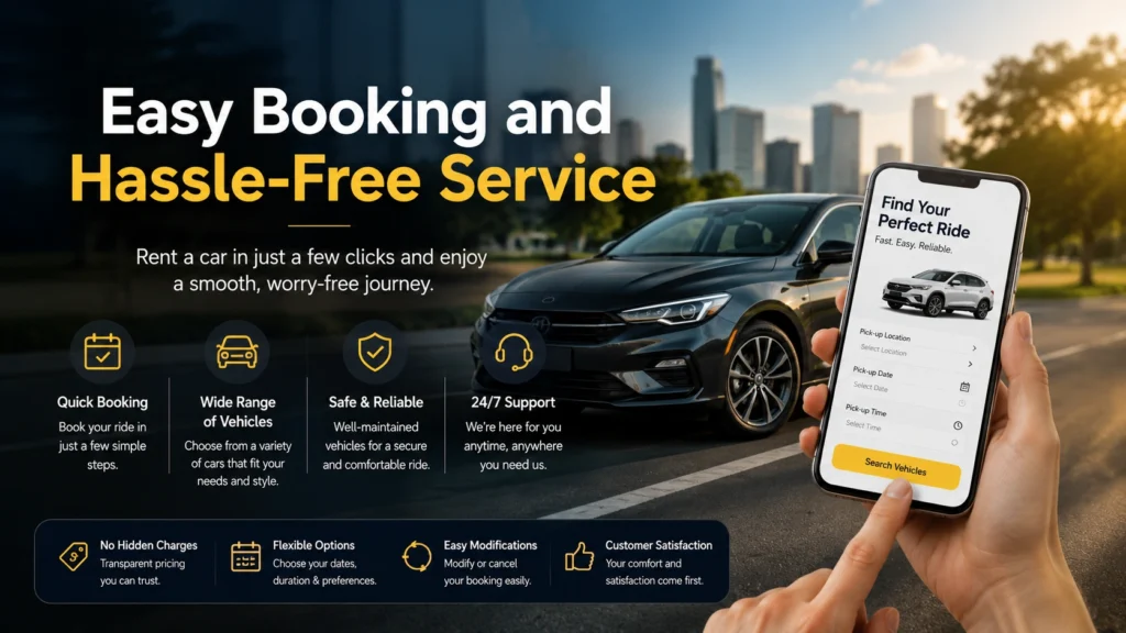 Easy Booking and Hassle-Free Service