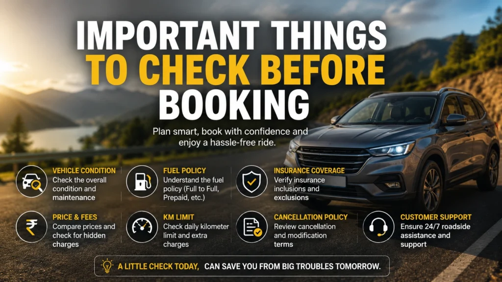 Important Things to Check Before Booking