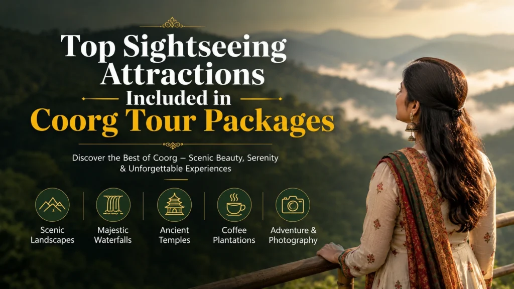 Top Sightseeing Attractions Included in Coorg Tour Packages
