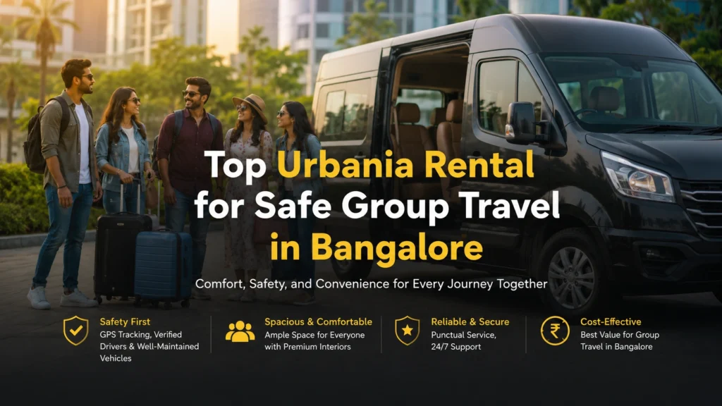 Top Urbania Rental for Safe Group Travel in Bangalore