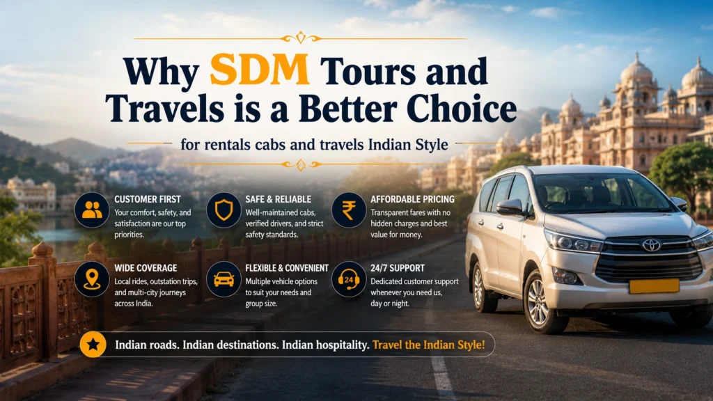 Why SDM Tours and Travels is a Better Choice