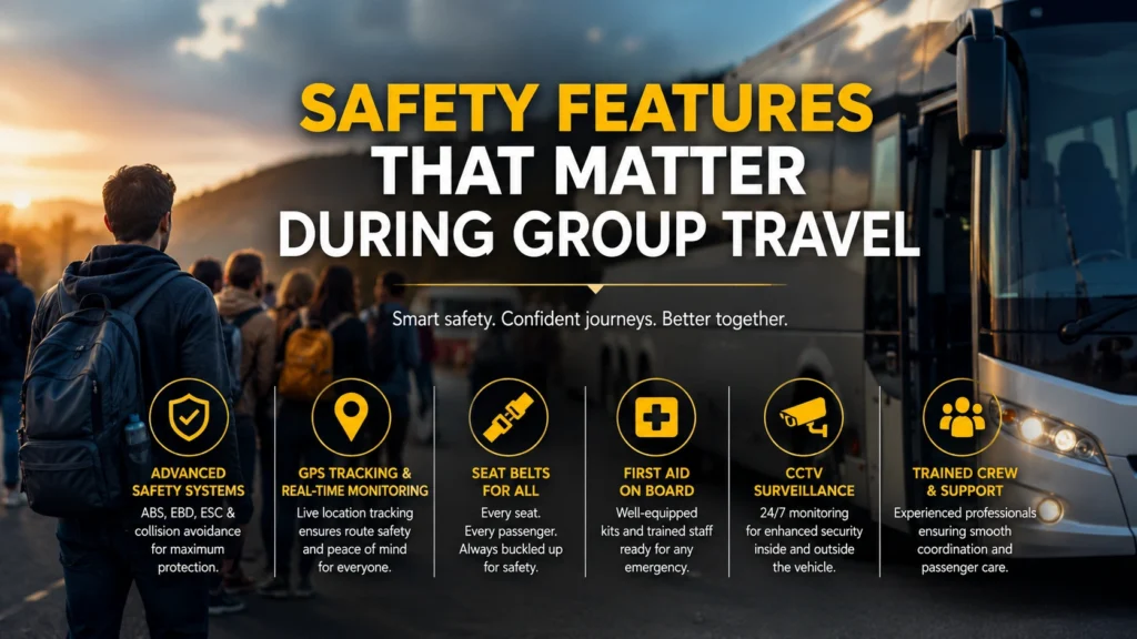 Safety Features That Matter During Group Travel