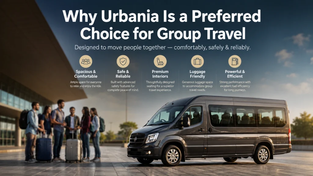 Why Urbania Is a Preferred Choice for Group Travel